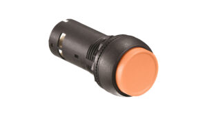 Sprecher + Schuh Pilot Devices D7D-E0X20 Push Button - Non-Illuminated Extended Momentary Orange