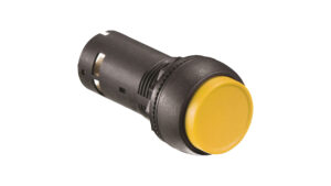 Sprecher + Schuh Pilot Devices D7D-E508X20 Push Button - Non-Illuminated Extended Momentary Yellow