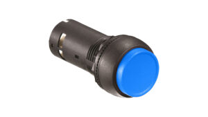 Sprecher + Schuh Pilot Devices D7D-E611X20 Push Button - Non-Illuminated Extended Momentary Blue