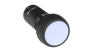 Sprecher + Schuh Pilot Devices D7D-F101X20 Push Button - Non-Illuminated Flush Momentary White