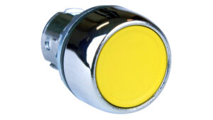 Sprecher + Schuh Pilot Devices D7M-F510PX10 Push Button - Non-Illuminated Flush Momentary Yellow