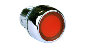 Sprecher + Schuh Pilot Devices D7M-LF4PD0X01 Push Button - Illuminated No BulbFlush Momentary Red