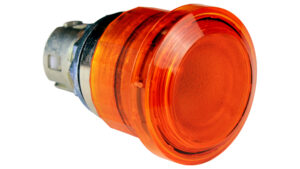 Sprecher + Schuh Pilot Devices D7M-LMM40E3 Emergency Stop - Illuminated 40mm Push-Pull 3 Position Momentary Amber