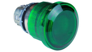 Sprecher + Schuh Pilot Devices D7M-LMM43E3 Emergency Stop - Illuminated 40mm Push-Pull 3 Position Momentary Green