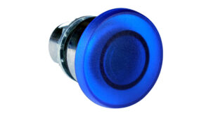 Sprecher + Schuh Pilot Devices D7M-LMM46PN3WX01 Push Button - Illuminated 24V AC/DC ClearMomentary 40mm Blue