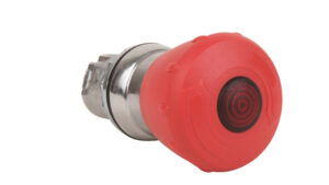 Sprecher + Schuh Pilot Devices D7M-LMT44PN3RX03 Emergency Stop - Illuminated 24V AC/DC Red40mm Twist-to-Release 2 Position Red