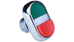 Sprecher + Schuh Pilot Devices D7M-LU2E4F3PN3WX11 Multifuction - Illuminated 24V AC/DC Clear2 Position Extended Flush Red Green