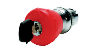 Sprecher + Schuh Pilot Devices D7M-MK44RPX02 Emergency Stop - Non-Illuminated Twist-to-Release 40mm Keyed Red