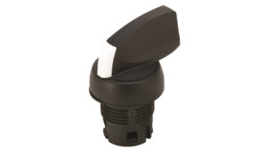 Sprecher + Schuh Pilot Devices D7P-HM42 Selector Switch - Non-Illuminated 4 Position  Maintained Long Knob Black w/ White Insert