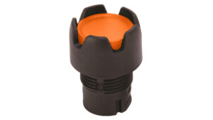 Sprecher + Schuh Pilot Devices D7P-LG0PD3X10 Push Button - Illuminated 24V AC/DCGuarded Momentary Amber