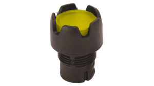 Sprecher + Schuh Pilot Devices D7P-LG5PN3WX10 Push Button - Illuminated 24V AC/DC ClearGuarded Momentary Yellow
