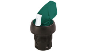Sprecher + Schuh Pilot Devices D7P-LHM23 Selector Switch - Illuminated 2 Position Maintained Long Knob Green w/White Insert