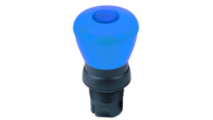 Sprecher + Schuh Pilot Devices D7P-LMP46PN3WX20 Emergency Stop - Illuminated 24V AC/DC Clear40mm Push-Pull 2 Position Blue