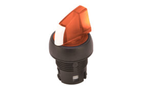 Sprecher + Schuh Pilot Devices D7P-LSR30PN5WX11 Selector Switch - Illuminated 120V AC Clear3 Position Spring Right  Amber w/White Insert