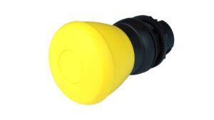 Sprecher + Schuh Pilot Devices D7P-MP45PX10 Push Button - Non-Illuminated 40mm Push-Pull 2 Position Yellow