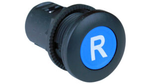 Sprecher + Schuh Pilot Devices D7P-R611 Push Button - Reset Mechanical and/or Electrical Blue