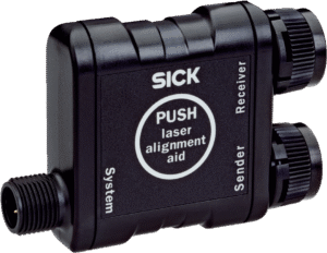 Sick T-Connector With Pushbutton For Laser Alignment Aid