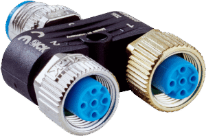 Sick YM2A15-000S01FY2A5 Y- And T-Splitter 2099606