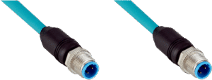 Sick YM2D24-010EF4M2D24 Industrial Ethernet Cable With Connectors 2112839