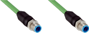 Sick YM2D24-020PN1M2D24 Industrial Ethernet Cable With Connectors 2106159